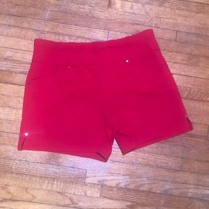 Red shorts size 8 women’s
